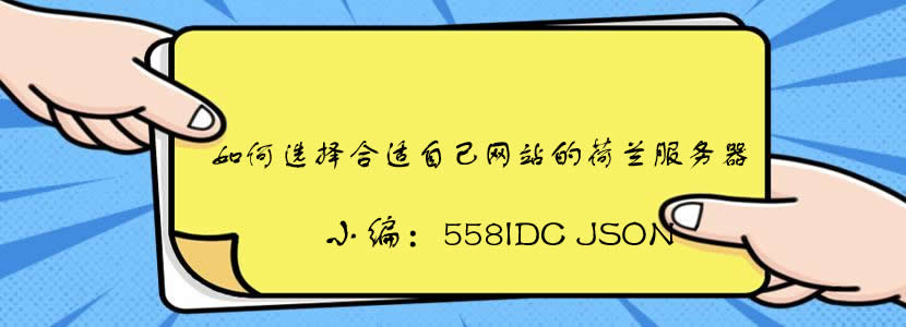 如何选择合适自己网站的荷兰服务器